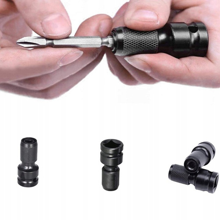 VERKE V39448 ADAPTER UDAROWY 1/2" - 1/4" HEX