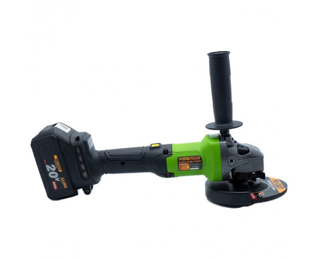 PROCRAFT PGA20 SZLIFIERKA KĄTOWA AKUMULATOROWA BEZSZCZOTKOWA 2X4.0AH