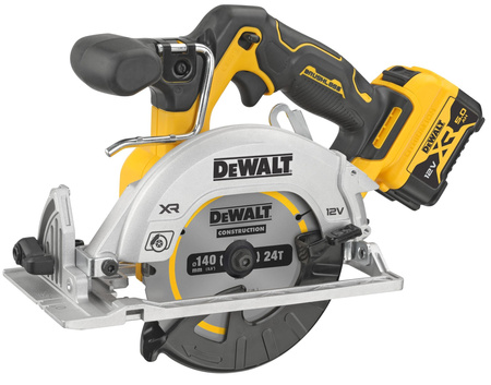 DeWALT DCS512P2 PILARKA TARCZOWA 12V 140mm 2x5,0Ah
