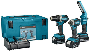 MAKITA DLX3090TJ WKRĘTARKA + ZAKRĘTARKA 18V + 3x5,0Ah