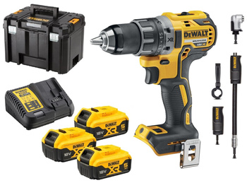 DeWALT DCD791P3A WKRĘTARKA 18V 3x5,0Ah + GŁOWICA