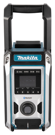 MAKITA DMR114 Radio AM/FM SUBWOOFER BLEUTOOTH + 5Ah + ŁADOWARKA RC