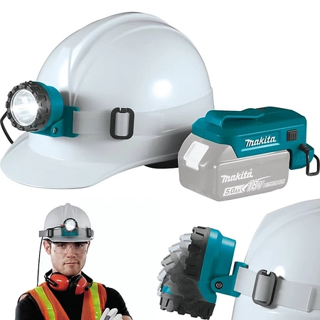 MAKITA DML800 AKU. LATARKA CZOŁOWA LED 18V LXT