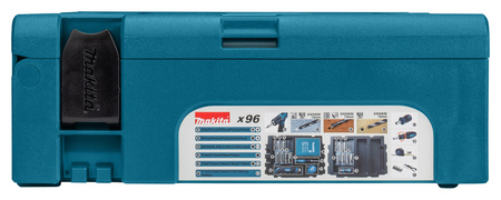 MAKITA B-49725 ZESTAW BITÓW WIERTEŁ 96pc MAKPAC