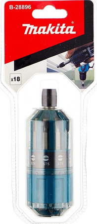 MAKITA B-28896 ZESTAW KOŃCÓWEK WKRĘTAKOWYCH Z UCHWYTEM 18 SZT.