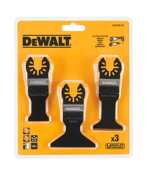 DeWALT DT20760 ZESTAW BRZESZCZOTÓW MULTI-TOOL 3 szt