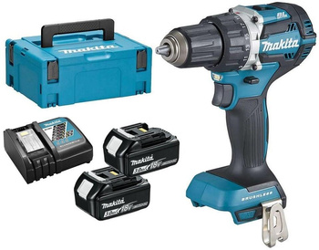 MAKITA DDF484RFJ WKRĘTARKA BEZSZCZOTKOWA 18V 2x3,0Ah