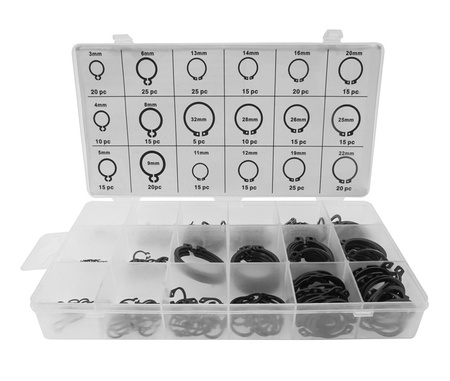 VERKE V06725 PIERŚCIENIE SEGERA ZEWNĘTRZNE SEGERY OSADCZE ZESTAW PIERŚCIENI ZEWNĘTRZNYCH 300 SZT