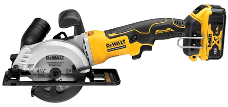 DeWALT DCS571P2 PILARKA TARCZOWA 18V 115mm 2x5,0Ah