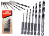 MAKITA D-62371 Zestaw Wierteł Do Drewna 1/4" HEX 2 - 8mm 7 sztuk