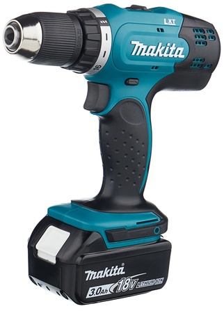 MAKITA DDF453RFE AKU WKRĘTARKA 18V 2x3,0Ah + OSPRZĘT 212 SZTUK