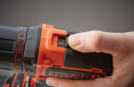 BLACK DECKER BDC718AS2F WKRĘTARKA UDAR 18V OSPRZĘT 80 szt.