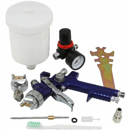 VERKE V81294 PISTOLET LAKIERNICZY HVLP 2xDYSZA 1,4 1,7mm