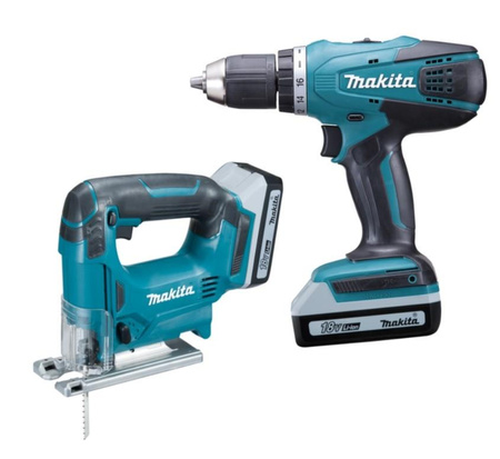 MAKITA DK18298X1 Zestaw Wkrętarka + Wyrzynarka COMBO