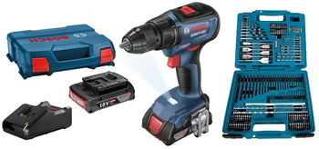 BOSCH GSR 18V-50 WKRĘTARKA bezszczotkowa 18V + MAKITA 212 SZT