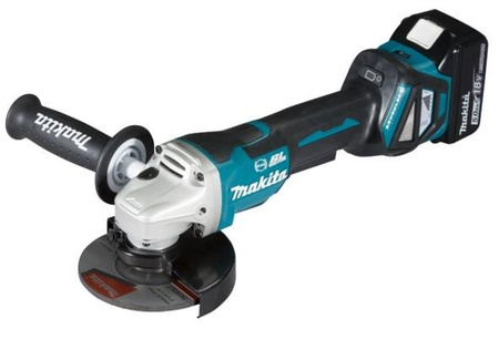MAKITA DGA517RTJ SZLIFIERKA KĄTOWA 125mm 18V 2x5,0Ah