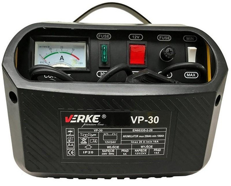 VERKE V80017 PROSTOWNIK ŁADOWARKA 12/24V VP-30
