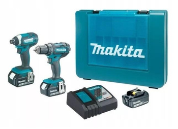 MAKITA DLX2127 2x Wkrętarka DDF482 + DTD152 18V 3xAKU