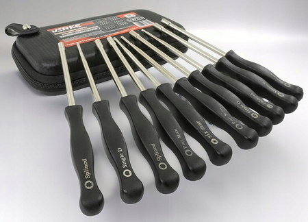 VERKE V86223 ZESTAW KLUCZY DO REGULACJI GAŹNIKÓW 10 SZT