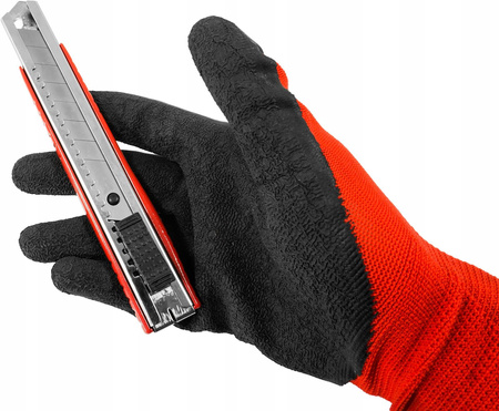 VERKE V86565 METALOWY NÓŻ ŁAMANY DO TAPET 18mm