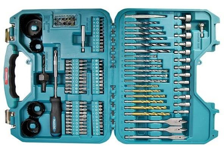 MAKITA P-90249 Zestaw Wiertła Bity Nasadki 100 szt