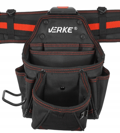 VERKE V33030 PAS NARZĘDZIOWY 3 CZĘŚCIOWY MONTERSKI DEKARSKI BIODROWY