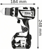 BOSCH GSB 18V-60C WKRĘTARKA BEZSZCZOTKOWA 18V 2x5,0Ah