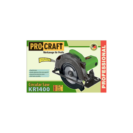 PROCRAFT KR1400 PILARKA TARCZOWA 1400W TARCZA 185 MM