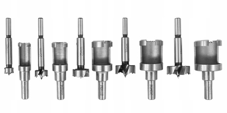 VERKE FLEKOWNIKI I SĘKOWNIKI DO DREWNA 15-35mm - ZESTAW 10 SZTUK