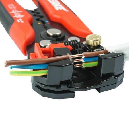 VERKE V06420 SZCZYPCE DO ŚCIĄGANIA IZOLACJI ZACISKARKA DO KABLI