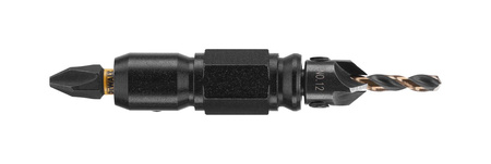 DEWALT DT70779T ZESTAW WIERTEŁ Z POGŁĘBIACZAMI, KOŃCÓWKI UDAROWE FLEXTORQ, "OBRÓĆ I PRACUJ" 25 SZT + Tough case