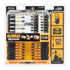 DEWALT DT70746T ZESTAW 34 SZT. KOŃCÓWEK UDAROWYCH 1/4" EXTREME FLEXTORQ 25MM I 57MM SMALL TOUGH CASE+
