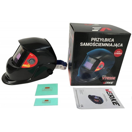 VERKE V75205 PRZYŁBICA MASKA SPAWALNICZA SAMOŚCIEMNIAJĄCA