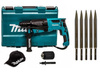 MAKITA HR2630 Młotowiertarka 800W + Adapter + Dłuta + Czapeczka