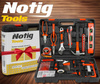 NOTIG N4800 ZESTAW NARZĘDZI KLUCZY 110 EL. WALIZKA