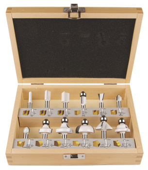 MAKITA D-53556 TRZPIEŃ 8 MM - 12SZT ZESTAW FREZÓW