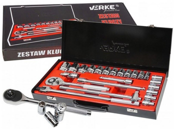 VERKE ZESTAW KLUCZY NASADOWYCH 24 EL 1/2″ WALIZKA
