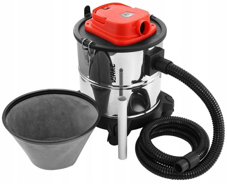 VERKE V08222 ODKURZACZ KOMINKOWY POPIOŁU GRUZU 1200W 20L