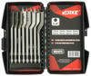 VERKE V05075 WIERTŁA DO DREWNA PIÓRKOWE 12-32mm - 8 SZTUK
