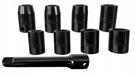 VERKE V81421 KLUCZ PNEUMATYCZNY 1/2 750Nm +NASADKI