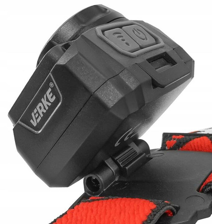 VERKE V87555 LATARKA CZOŁOWA 350 LM + 120 LM 1200mAh