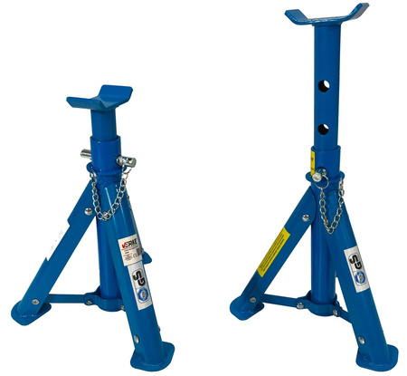 VERKE V80090 PODSTAWKI KOBYŁKI PODPORY 2T PARA SKŁADANE