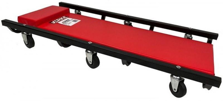 VERKE V83250 LEŻANKA WARSZTATOWA WÓZEK ZAGŁÓWEK 6 KÓŁ