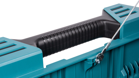 MAKITA MAKTRAK L P-91001 WÓZEK NARZĘDZIOWY – MAX. 113 KG • 81,9 L • KOŁA 23 CM Ø • GECKO-GRIP • ORGANIZER