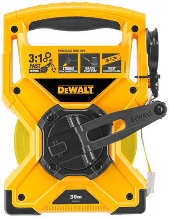DeWALT DWHT34218 MIARA ZWIJANA WŁÓKNO SZKLANE 30 m
