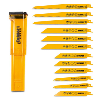 DeWALT DT2445 BRZESZCZOTY DO PIŁY SZABLASTEJ 12pc