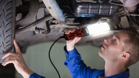 VERKE V87505 LATARKA WARSZTATOWA KANAŁOWA LED 3w1