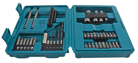 MAKITA E-13166 ZESTAW OSPRZĘTU W WALIZCE 42 SZT. 6 SZTUK