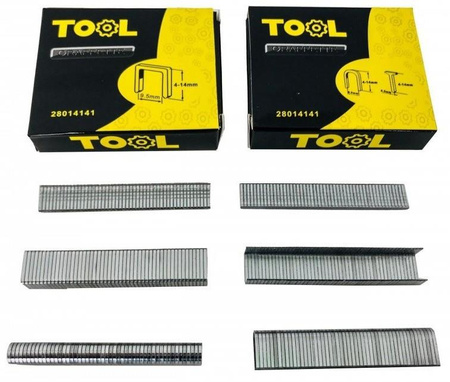 DEGET V86041 ZSZYWACZ TAPICERSKI METALOWY 4-14mm WALIZKA