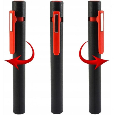 VERKE V87501 LATARKA WARSZTATOWA LAMPKA USB LED COB 3+1